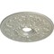 Ekena Millwork Ashley Ceiling Medallion (Fits Canopies up to 4 3/4"), 23 7/8"OD x 4"ID x 2 1/8"P, Flash Copper CM23ASFCS - alternate 3